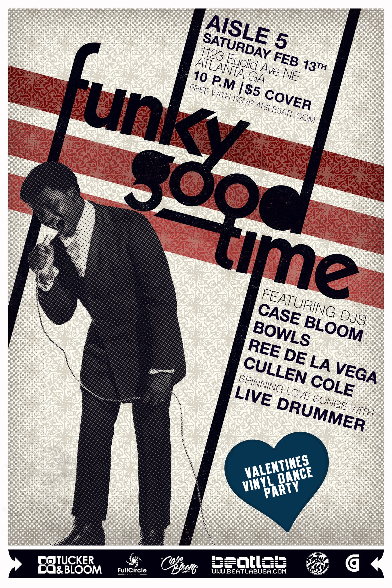 FUNKY GOOD TIME: Atlanta Valentines Dance at Aisle 5