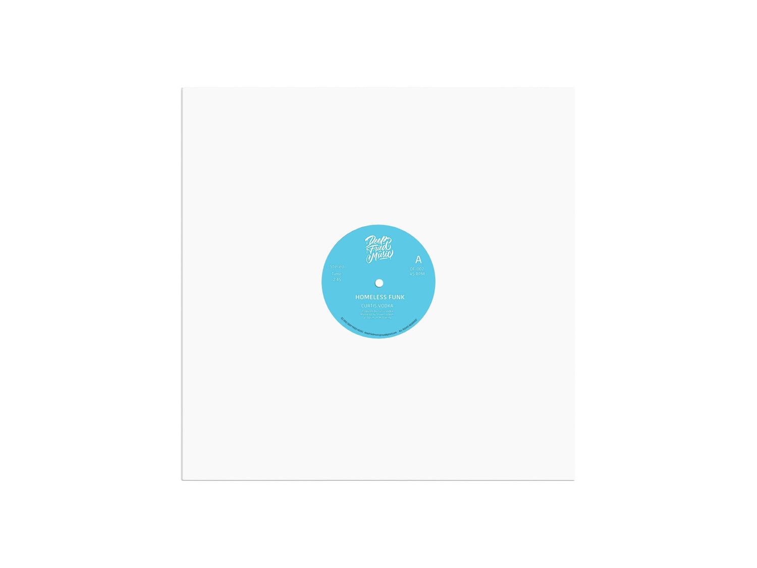 Curtis Vodka - Homeless Funk / Jazzy Drummer - 7"